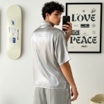 Exclusive Balmain Shimmering Satin Set