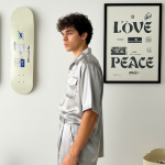 Exclusive Balmain Shimmering Satin Set