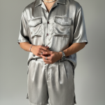 Exclusive Balmain Shimmering Satin Set