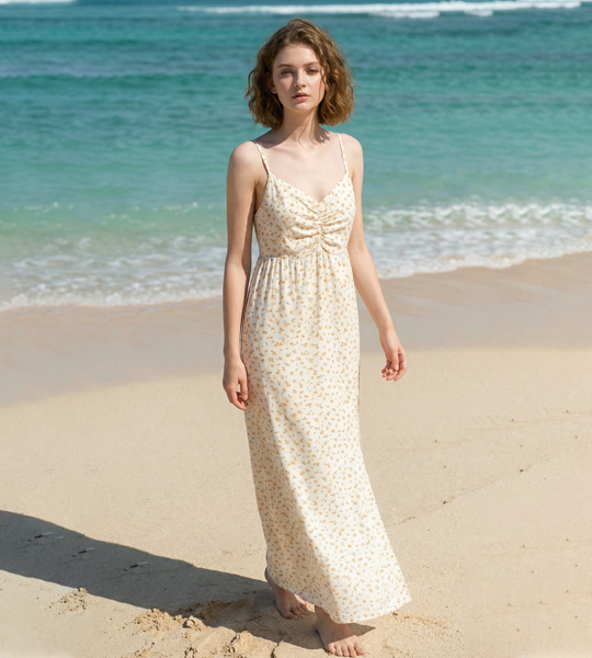 Busen Summer Dress - Elegant Flowy Cut