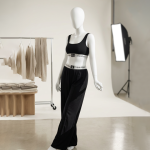 Calvin Klein Two-Piece Lounge Set — CK Logo Bralette & Wide-Leg Pants